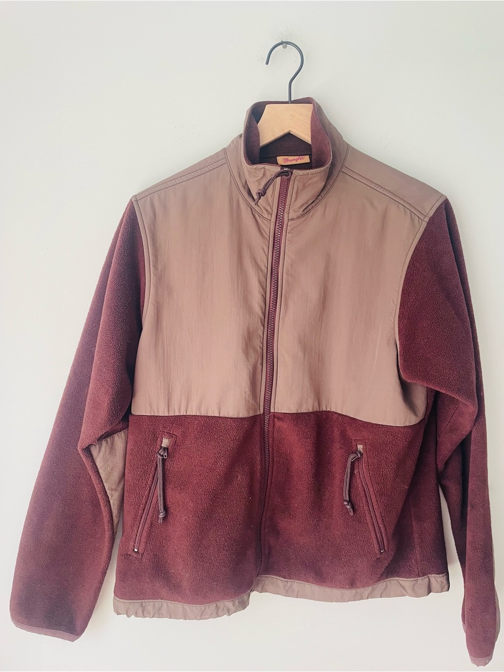 Wrangler Vintage Pullover Fleece RARE Unisex